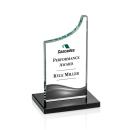 Eden Full Color Black Peaks Crystal Award