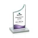 Eden Full Color White  Peaks Crystal Award
