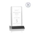 Southport Black Rectangle Crystal Award