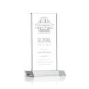 Bolton Clear Rectangle Crystal Award