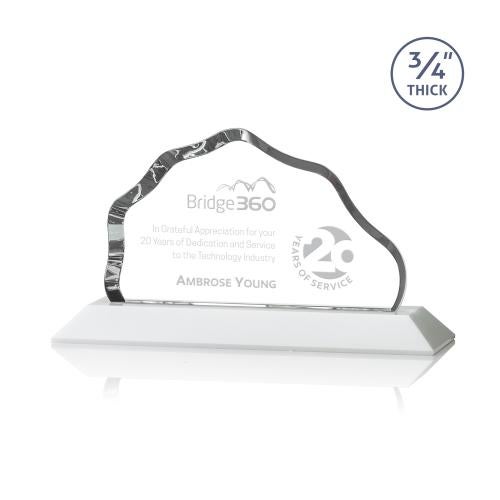 Awards and Trophies - Crystal Awards - Petersen White  Crystal Award