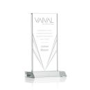 Seaford Liquid&trade; Clear Rectangle Crystal Award