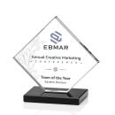 Wellington Full Color Black Diamond Crystal Award