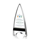 Kent Full Color Black Peaks Crystal Award