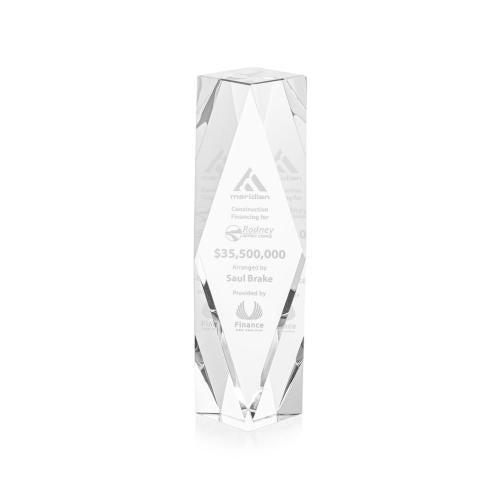 Awards and Trophies - Crystal Awards - Toscana Towers Crystal Award