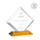 Belaire Amber Diamond Crystal Award