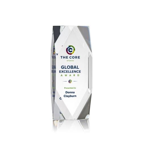 Awards and Trophies - Crystal Awards - Delta Full Color Towers Crystal Award