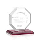 Leyland Red Polygon Crystal Award