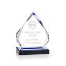Beckenham Blue Peaks Acrylic Award