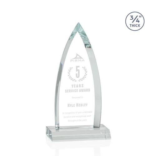 Awards and Trophies - Crystal Awards - Shildon Starfire Peaks Crystal Award