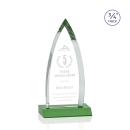 Shildon Green Peaks Crystal Award