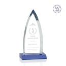 Shildon Blue Peaks Crystal Award