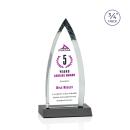 Shildon Full Color Black Peaks Crystal Award