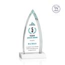 Shildon Full Color White Peaks Crystal Award