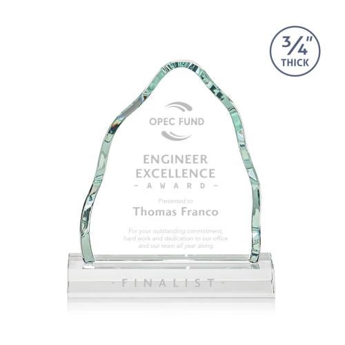 Awards and Trophies - Crystal Awards - Dunwich Starfire Crystal Award