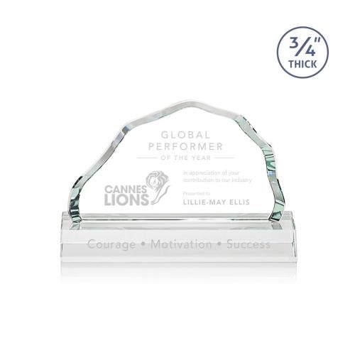 Awards and Trophies - Crystal Awards - Highbridge Starfire Crystal Award
