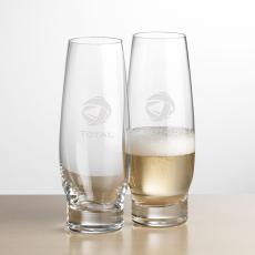 Glenarden Stemless Flute - Deep Etch - Champagne Flutes