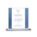 Brooklyn Deep Etch Rectangle Crystal Award