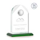 Blake Golf Green Globe Crystal Award