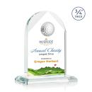 Blake Golf Full Color Starfire Globe Crystal Award