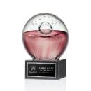 Jupiter Globe on Square Marble Glass Award