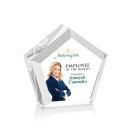 Genosee Full Color Polygon Crystal Award