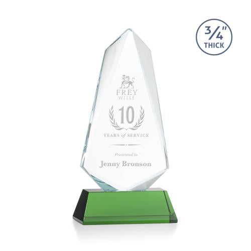 Awards and Trophies - Crystal Awards - Sheridan Green on Newhaven Unique Crystal Award