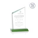 Scarsdale Green Peaks Crystal Award