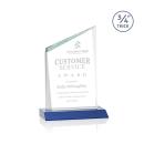 Scarsdale Blue Peaks Crystal Award
