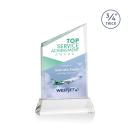 Scarsdale Full Color Starfire on Newhaven Peaks Crystal Award