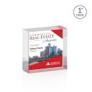 Laval Full Color Clear Square / Cube Acrylic Award