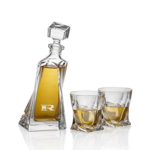Corporate Gifts - Barware - Gift Sets - Bonham Decanter & Set
