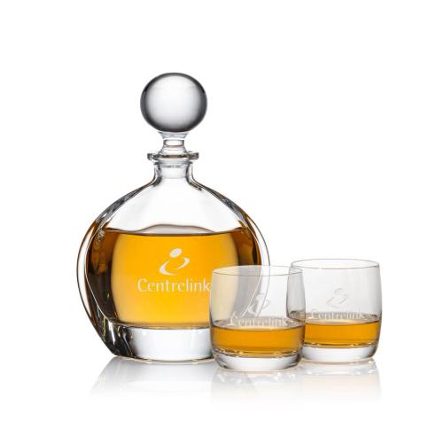 Corporate Gifts - Barware - Gift Sets - Sandown Decanter Set