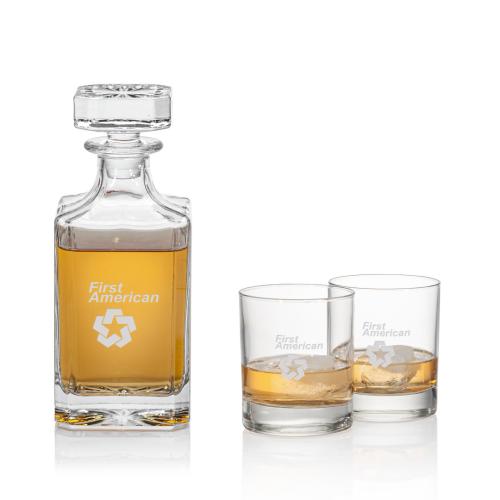 Corporate Gifts - Barware - Gift Sets - Matlock Decanter Set