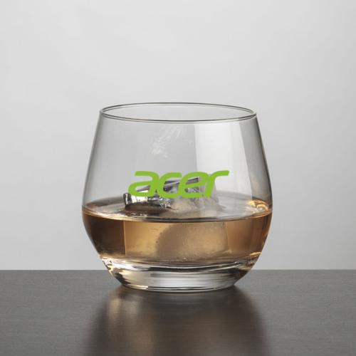 Corporate Gifts - Barware - On the Rocks Glasses - Bexley OTR/DOF - Imprinted