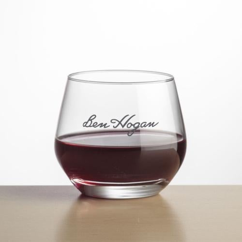 Corporate Gifts - Barware - Wine Glasses - Stemless - Bexley Stemless Wine - Imprinted