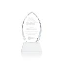 Wilton White on Newhaven Base Peaks Crystal Award