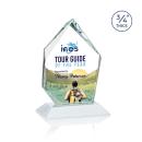 Deerhurst Ice Peak Full Color White Peaks Crystal Award