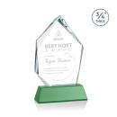 Deerhurst Ice Peak Green on Newhaven Peaks Crystal Award