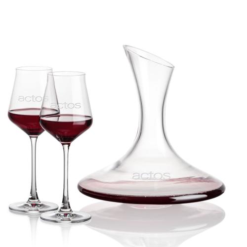 Corporate Gifts - Barware - Carafes - Madagascar Carafe & Bretton Wine