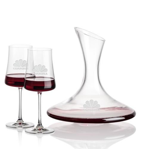 Corporate Gifts - Barware - Carafes - Madagascar Carafe & Dakota Wine