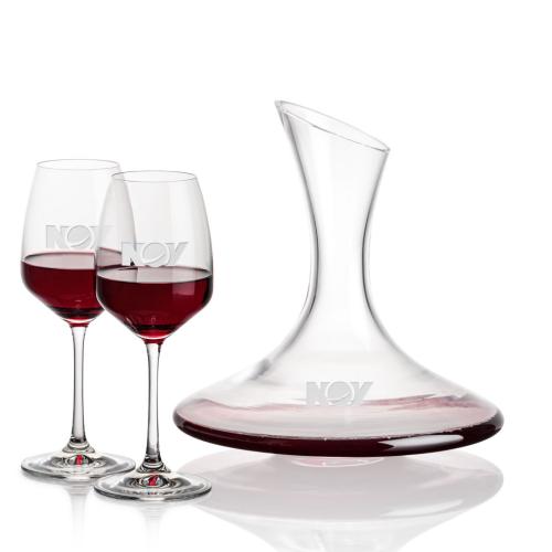 Corporate Gifts - Barware - Carafes - Madagascar Carafe & Oldham Wine