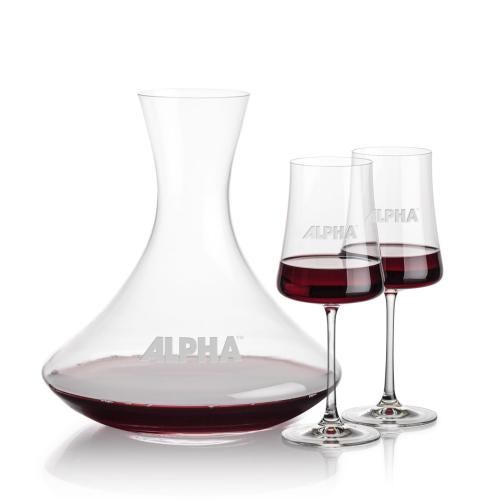 Corporate Gifts - Barware - Carafes - Senderwood Carafe & Dakota Wine