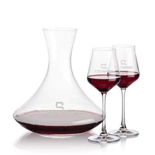 Corporate Gifts - Barware - Carafes - Senderwood Carafe & Bretton Wine