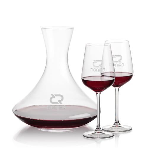 Corporate Gifts - Barware - Carafes - Senderwood Carafe & Elderwood Wine