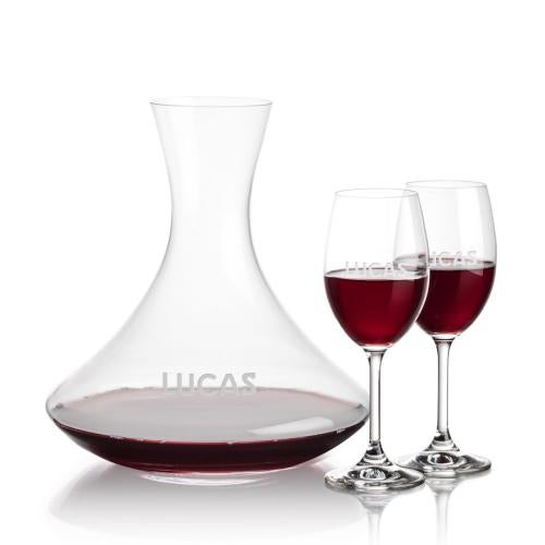 Corporate Gifts - Barware - Carafes - Senderwood Carafe & Naples Wine
