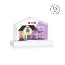 Micasa Full Color White Peaks Crystal Award