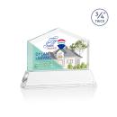 Micasa Full Color Starfire on Newhaven Peaks Crystal Award