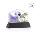 Micasa Full Color Black on Newhaven Peaks Crystal Award