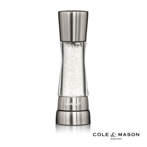 Promotional Products - Housewares - Salt & Pepper Mills - Cole & Mason Derwent Mills - Stainless Steel